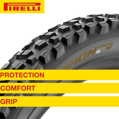 Pirelli Scorpion Enduro M Gold Color Edition Mountain Bicycle Tire 29x2.6 - Tubeless High-Performance Tear-Resistant MTB Tire for XC Racing, Trail and Enduro Riding in Saudi Arabia
