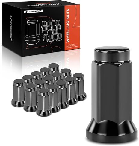 A-Premium (16-PC) M10 X 1.25 Lug Lug Nut Fits Arctic Cat (DVX 90 ، 300 ، TRV 400 ، 500 ، 700 ، Wildcat ، Prowler)-متوافق مع نماذج Kawasaki ، Suzuki ، Yamaha ، Honda & Polaris ATV ، الأمامي والخلفي in Saudi Arabia
