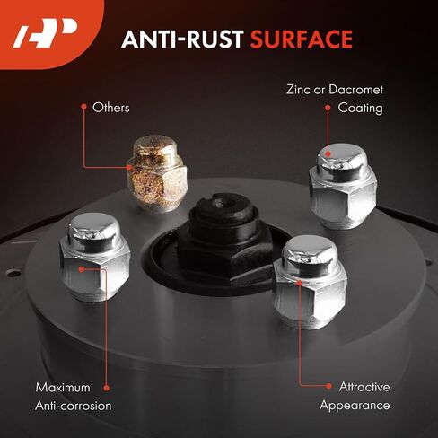 A-Premium (16-PC) M10 X 1.25 Lug Lug Nut Fits Arctic Cat (DVX 90 ، 300 ، TRV 400 ، 500 ، 700 ، Wildcat ، Prowler)-متوافق مع نماذج Kawasaki ، Suzuki ، Yamaha ، Honda & Polaris ATV ، الأمامي والخلفي in Saudi Arabia