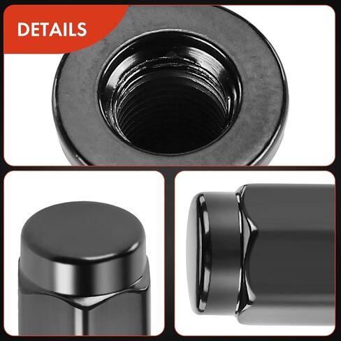 A-Premium (16-PC) M10 X 1.25 Lug Lug Nut Fits Arctic Cat (DVX 90 ، 300 ، TRV 400 ، 500 ، 700 ، Wildcat ، Prowler)-متوافق مع نماذج Kawasaki ، Suzuki ، Yamaha ، Honda & Polaris ATV ، الأمامي والخلفي in Saudi Arabia