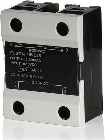 0-10V Control Input SCR Regulator Single Phase Solid State Voltage Regulator 10A 25A 40A 60A 80A 100A 120A 1Pcs(SSR-10A) in Saudi Arabia