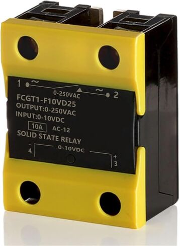 0-10V Control Input SCR Regulator Single Phase Solid State Voltage Regulator 10A 25A 40A 60A 80A 100A 120A 1Pcs(SSR-10A) in Saudi Arabia