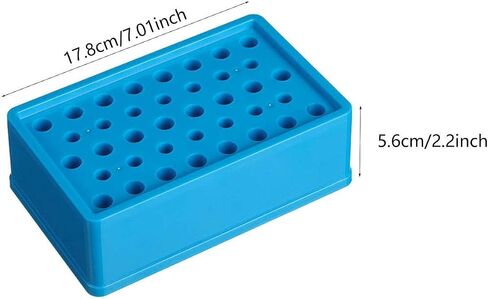 Centrifuge Tube Ice Box for PCR Applications with Storage Organizer, Rectangular, as described in Saudi Arabia