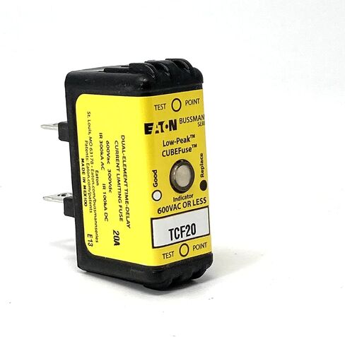 Bussmann TCF20, 600V, 20 Amp (20A), Time Delay Class CF Fuse in Saudi Arabia