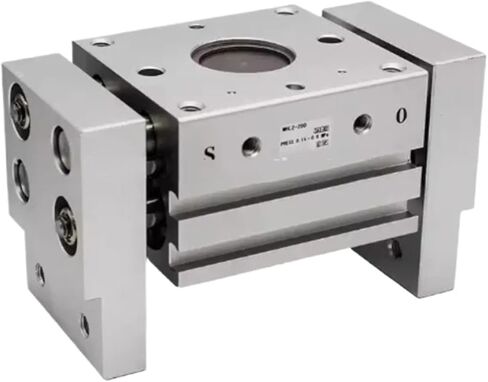 1pcs HFT10X20S,30S,40S,60S HFT16X30S,40S,60S,80S HFT20X40S,60S,80S,100S HFT32X60S,80S,100S,125S Wide Pneumatic Finger Cylinder(HFT20X80S) in Kuwait