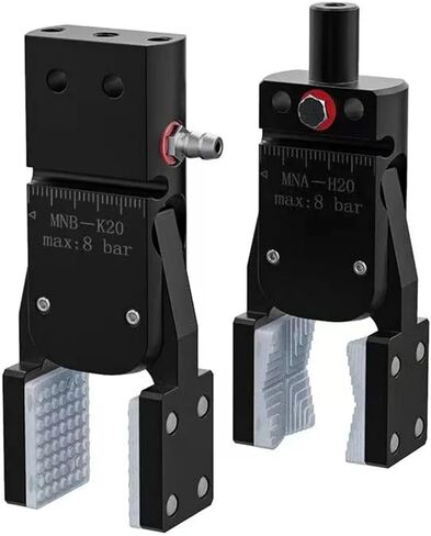 1PCS Sensor Patch و Minib عريض مع قبضة الهواء المفتوح أسطوانة روبوت الروبوت الروبوت Mini Clamp (MNB-K35) in Kuwait