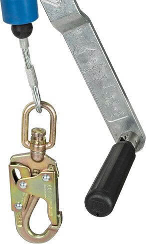 Peakworks Fall Protection Leading Edge Self Retracting Device (SRD) - 6 ft Single Leg Web with Snap Hook - Certified ANSI Z359.14-2021 SRL-P Class 2 (Available in Multiple Lengths & Styles) in Saudi Arabia
