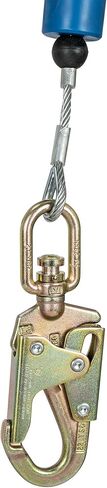 Peakworks Fall Protection Leading Edge Self Retracting Device (SRD) - 6 ft Single Leg Web with Snap Hook - Certified ANSI Z359.14-2021 SRL-P Class 2 (Available in Multiple Lengths & Styles) in Saudi Arabia