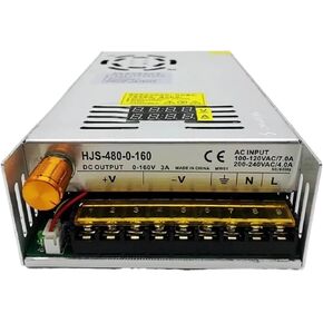 480W Switching Power Supply Adjust 0-12V 5V 24V 36V 48V 60V 80V 120V 160V LED DITOLD DISTRAL DISPLAY SUVENT (0-24V 20A) in Kuwait