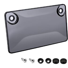 Motorcycle Unbreakable License Plate Cover (Clear-B) in Kuwait