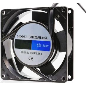 for GH9225HA2SL 220/240V 0.08/0.09A 92X92X25MM 2-Wire Cooling Fan in Saudi Arabia