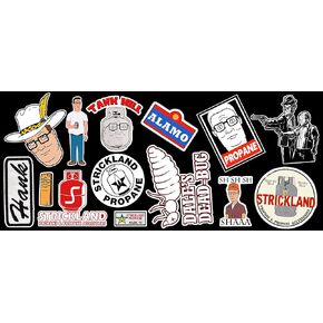 14 Propane King Vinyl Sticker Pack in Saudi Arabia