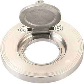 1pc Stainless steel hard seal soft wafer H74 carbon steel disc check valve 80(DN40) in Saudi Arabia