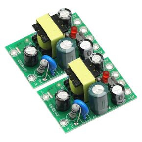 2PCS AC-DC وحدة تبديل وحدة تمويل وحدة تحويل وحدة محول AC-DC AC-DC الإخراج AC 110V-220V إلى DC 5V 12V in Kuwait