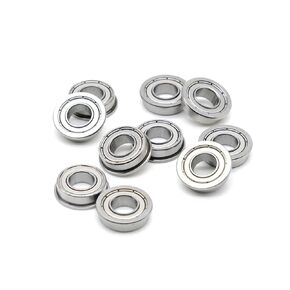 MF148ZZ 8x14x4mm Miniature Flanged MF148 Z ZZ Ball Bearings 10Pcs in Kuwait