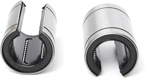 4pcs فتح الحركة الخطية التي تحمل LM10UU-OP LM12UU-OP LM13UU-OP LM16UU-OP LM20UU-OP LM25UU-OP LM30UU-OP 35UU-OP (LM25UU-OP 25X40X59MM) in Saudi Arabia