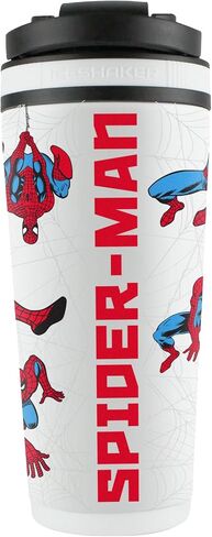 Wincraft 26oz 4d مقاوم للصدأ شاكر Marvel Spider-Man أبيض يطرح in Saudi Arabia
