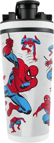 Wincraft 26oz 4d مقاوم للصدأ شاكر Marvel Spider-Man أبيض يطرح in Saudi Arabia