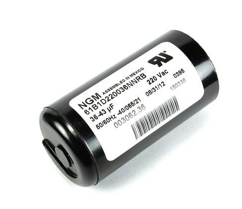 متوافق مع مكثف NGM Motor Start 36-43 MFD 220 VAC ، 61B1D220036NNRB in Kuwait