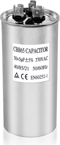 Upgrade 3313107.018 RV Air Conditioner Motor Capacitor 50/5 MFD Compatible with Dometic 50/5 MFD 50+5 uF ±6% 370/440V AC Capacitor Service Kit, Compatible with Heat Pump Air Conditioner or AC Motor in Saudi Arabia