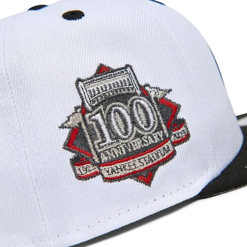 New Era NY New York Yankees 9FIFTY 100th Anniversary Big Apple Snapback Cap, Adjustable Hat White in Kuwait