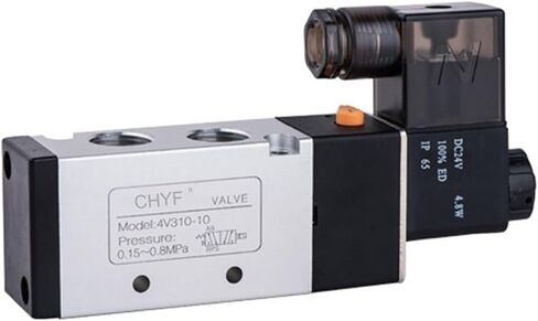 صمام الملف اللولبي ثلاثي الاتجاهين N3V210-08-NC-NO مفتوح عادةً صمام عكس AC220V مغلق عادة DC24V (3V210-08-NC DC12V) in Kuwait