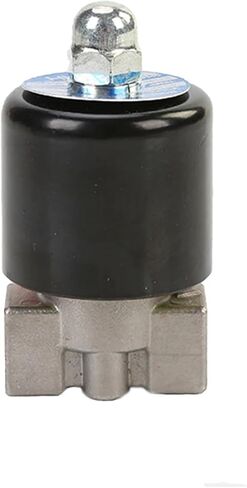 1/8 "1/4" صمام الملف اللولبي المقاوم للصدأ DN8 مغلق/مفتوح الصمام الملف اللولبي الفولاذ المقاوم للصدأ 110V 220V 12V 24V (G-230VAC مغلق بشكل طبيعي ، 0.25 بوصة) in Kuwait