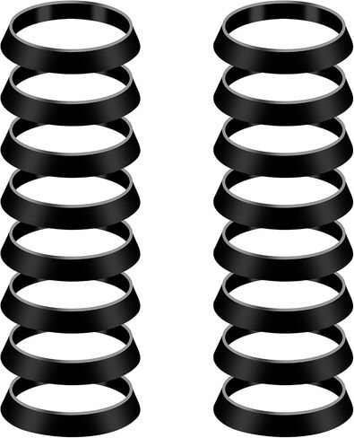 16 Pcs Seal Ring Silicone Washer, Cone Silicone Seal Ring, Waste Pipe Seals Rings Rubber Gasket Washers,Plumbing Washers Rubber Gasket for 1-1/2 Inch Pipe Shower Drain Kitchen Sink Faucet in Saudi Arabia