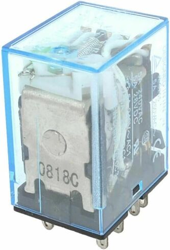 10pcs Relay My4nj AC 12V 24V 36V 48V 110V 220V 380V Small Relay 5A 14Pin Coil in Saudi Arabia