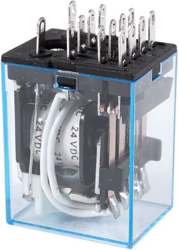 10pcs Relay My4nj AC 12V 24V 36V 48V 110V 220V 380V Small Relay 5A 14Pin Coil in Saudi Arabia