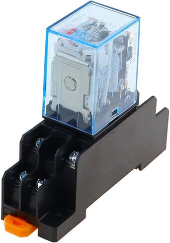 10pcs MY2P HH52P MY2NJ DPDTMiniature Coil Generalelectromagnetic Intermediate Relay Switch withSocket Base LED AC 110V 220V DC 12V 24V(Dc,48V) in Saudi Arabia