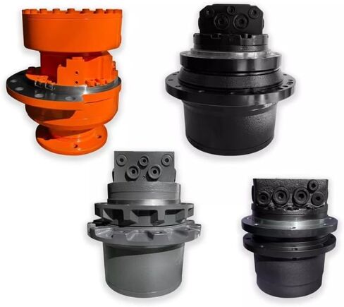Precision Final Drive Motor Compatible with Takeuchi TB135, Excavator, Pre-Filled with Oil, Fully Assembled Hydraulic Travel Drive Motor, Heavy-Duty Metal Construction, Durable & Reliable in Saudi Arabia