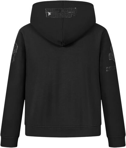 Big Boys WNBA Classic Triple Black Fleece Full Zip Hoodie in Saudi Arabia