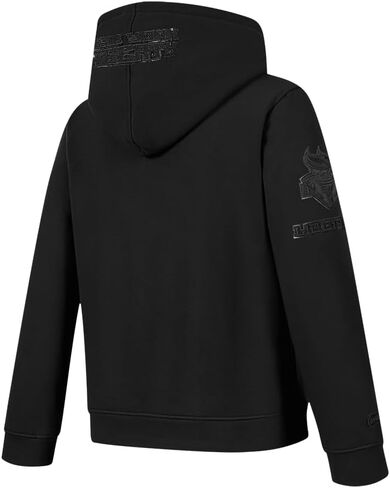 Big Boys WNBA Classic Triple Black Fleece Full Zip Hoodie in Saudi Arabia