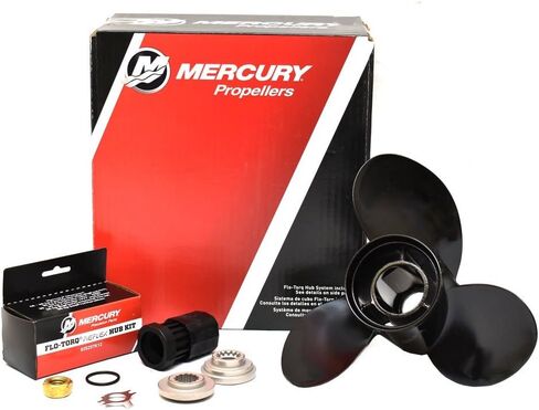 Mercury Marine Black Max 10-1/4 × 14 Pitch 3-Blade Aluminium Propeller Propeller in Saudi Arabia