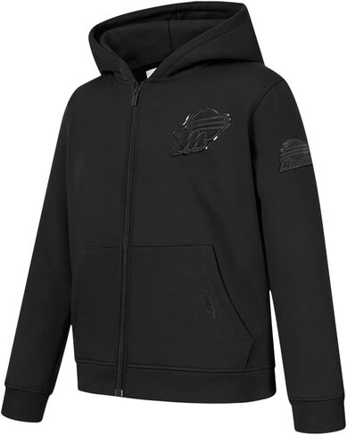 Big Boys WNBA Classic Triple Black Fleece Full Zip Hoodie in Saudi Arabia