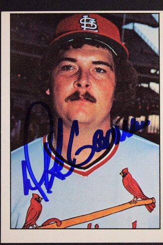 Mike Garman Cubs تم توقيعه 1975 SSPC #293 بطاقة موقعة نادرة 16L - MLB موقعة بطاقات البيسبول in Saudi Arabia