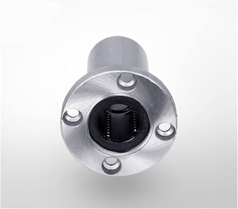 محمل خطي 1PC LMF60LUU نوع طويل مستدير شفة حافة اللزات اللوزبة المحمل الخطي للعمود الخطي CNC 3D محامل الكرة الخطية in Saudi Arabia
