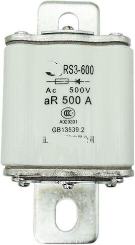 RS3-600 FUSE 500V 480A 500A 600A AR مربع أنبوب الصمامات السيراميك السريع (480A) in Saudi Arabia
