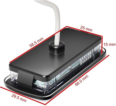 مقياس الحرارة الرقمي ، تعمل بالطاقة الشمسية. مسبار خارجي على كابل 6 أقدام. شاشة LCD سهلة القراءة. -50 إلى 188 درجة فهرنهايت. مراقبة درجة الحرارة بدقة في المبردات ، والجمبات ، والحاضنات ، وحاويات الزواحف والمزيد. in Saudi Arabia