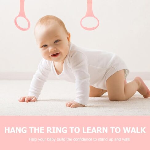 Besportble Baby Pull Rings: 4 PCS Standing Walker تمارين حلقات مساعد - إكسسوارات Playpen للمساعدة in Kuwait