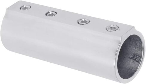 White Water 6895S Stainless Steel Hand Rail Heavy Duty Tube Connector- 3’’ Length, Fits 7/8" Tube OD, Straight Pipe Fitting Connector in Saudi Arabia