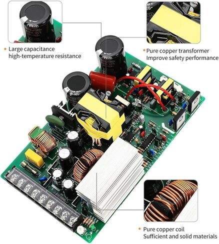 1000W Switching Power Supply 12V 15V 24V 36V 48V 60V 72V 80V 110V 220V صناعة عرض رقمية قابلة للتعديل (0-24V 41.6A-1000W) in Kuwait