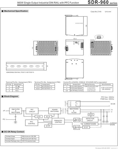 SDR-960W مفتاح الطاقة (SDR-960-48) in Kuwait