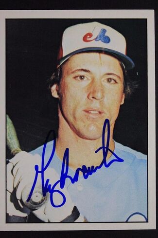 تم توقيع Gary Roenicke Expos 1975 SSPC #338 بطاقة موقعة 16L - MLB بطاقات البيسبول الموقعة in Saudi Arabia