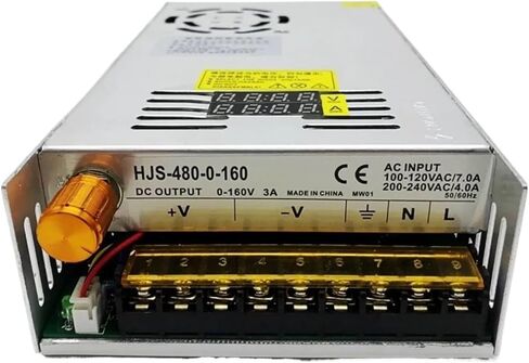480W Switching Power Supply Adjust 0-12V 5V 24V 36V 48V 60V 80V 120V 160V LED DITOLD DISTRAL DISPLAY SUVENT (0-24V 20A) in Kuwait