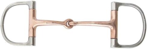 AJ Tack Copper Mouth Dee Ring Bit in Saudi Arabia