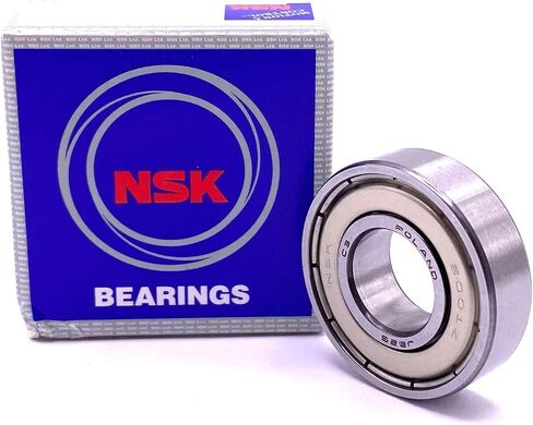 NSK 6001 ZZ C3 Deep Groove Ball Bearing, Metal Shielded 12x28x8 mm in Saudi Arabia