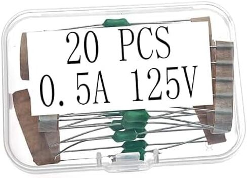 0.5A, 500MA, T0.5A, 0.5A125V, T0.5A125V, 0.5A Fuse, T0.5A Fuse, T500MA, 0.5A Fuse, 0.5A125V, 0.5A Fuses, 0.5A PicoFuse 0.5A 0.5 Amp 125V Fuse 0.5A 125(20 PCS) in Saudi Arabia