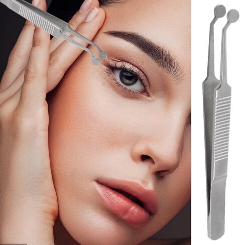 Meibomian Gland Expressor ، ملقط مهني ، ملقطات جفون من الفولاذ المقاوم للصدأ ملاقط للعينين الجفاف ， غفن الانسداد أدوات العلاج الطبيعي غير المحظور ، in Saudi Arabia